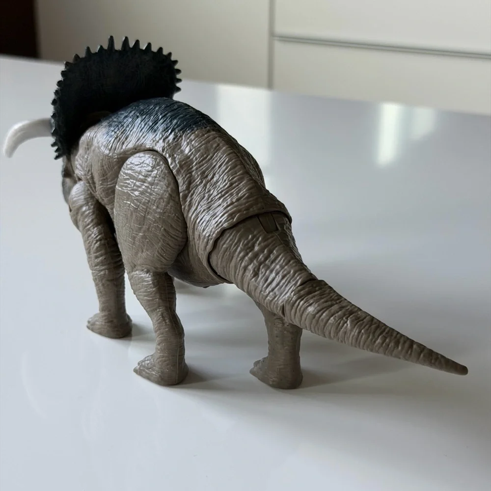 Mattel Jurassic World Rebirth Wild Roar Nasutoceratops Action Figure